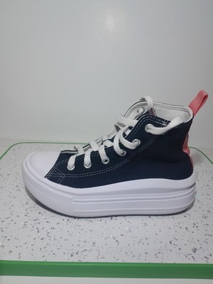 Converse Chuck Taylor All Star Kinder Mädchen Hightop Turnschuhe UK Größe 12 Small