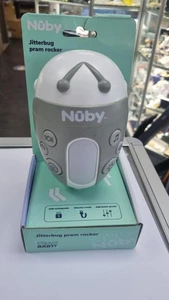 Nuby Pram Rocker Jitterbug Baby Vibration Sound Cry Sensor Universal Fit