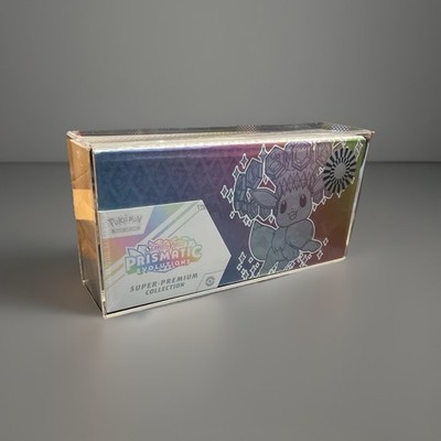 Acryl Case passend für Pokemon Super Premium Collection Prismatic Evolutions UPC SPC