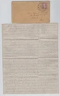 CIVIL WAR LETTER - 112th NY Vols - BATTLE 2nd FREDERICKSBURG & SALEM CHURCH !!