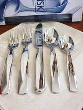 Dansk Stainless Stainless SOLLINGE Five 5 (Pc) Place Setting Flatware - NEW/BOX!