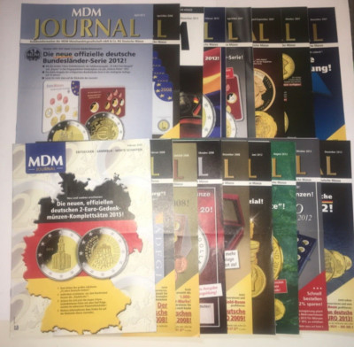 17x MDM Journal 4-5 8-9 10 12/2007 2 4-5 6-7 10 12/2008 2 4 6 8 10 12/2012 2013