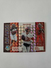 2020 Mosaic Flea Flicker Silver Sp!! Tom Brady/ Evans/ Jones II!!