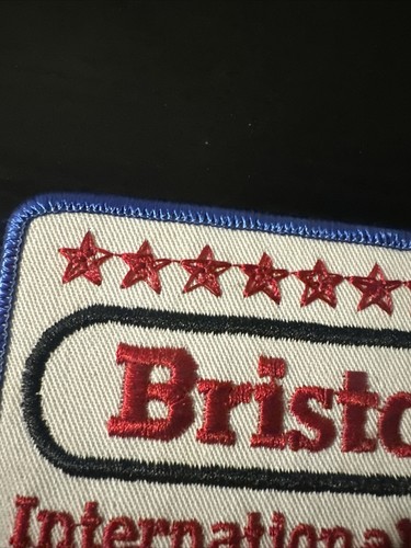 Bristol International Raceway Embroidered Track Patch NASCAR Racing Team Patch - Picture 6 of 16