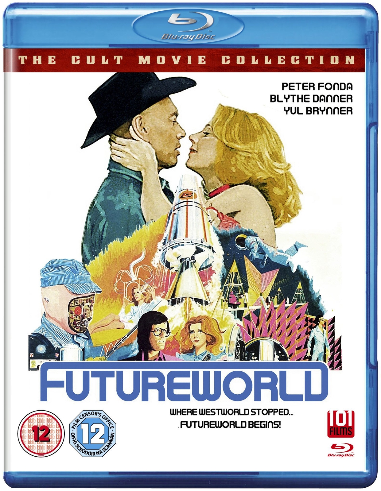Futureworld (Blu-ray) Peter Fonda Blythe Danner Yul Brynner
