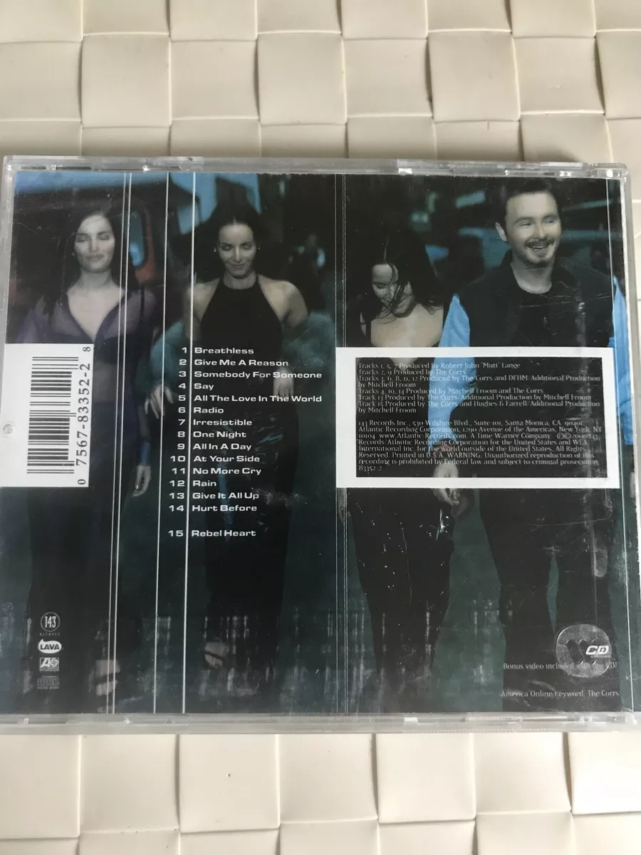 The Corrs - Rainy Day, Releases