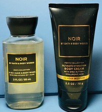  NEW  MEN'S NOIR  2PC TRAVEL GIFT SET  Bath  Body Works  SHIPS FREE 
