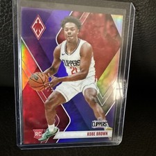 2023 Phoenix NBA Kobe Brown Purple 150/150 Los Angeles clippers rookie