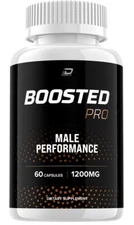 Boosted Pro Pills for Men, BoostedPro Official ED T-Level Support (1 Pack)