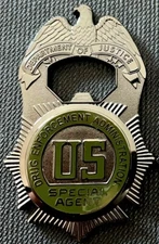 DEA - Drug Enforcement Administration Special Agent TacticalBLACK coin opener