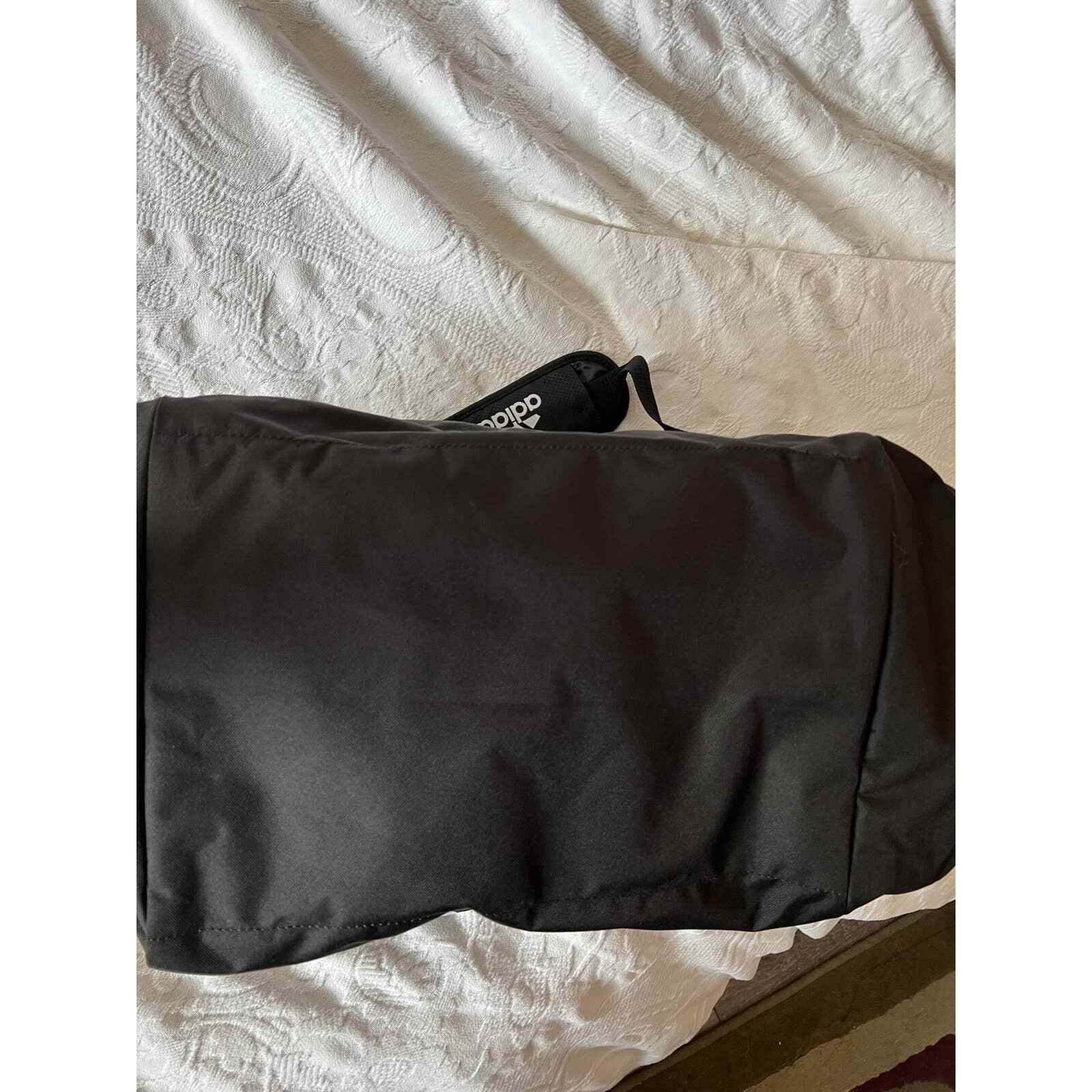 Adidas 20"x12"x10" Black Duffel Bag Gem