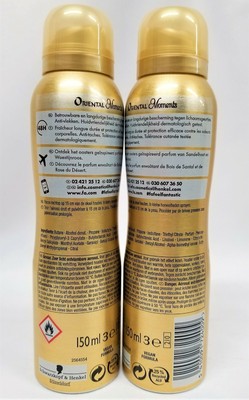 Fa Oriental Moments Deospray – Wüstenrose & Sandelholz, 48h Schutz, 6er Pack (6 X 150 Ml)