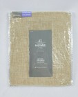JCP Home Linen Beige Bayview Rod-Pocket Tailored Valance, 50"x18"               