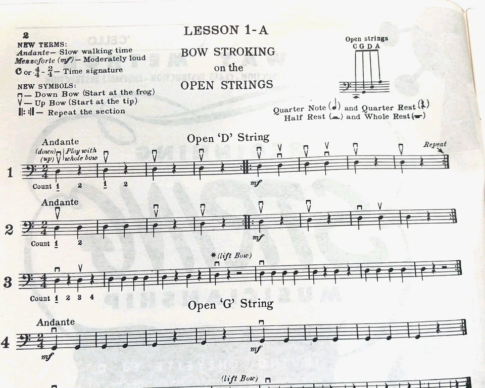 Violonchelo Cheyette Salzman Bourne de música de cuerda para principiantes de colección Foto 2 de 4