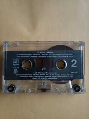 CLASSIC QUEEN 1992 Cassette Tape (no case) | eBay