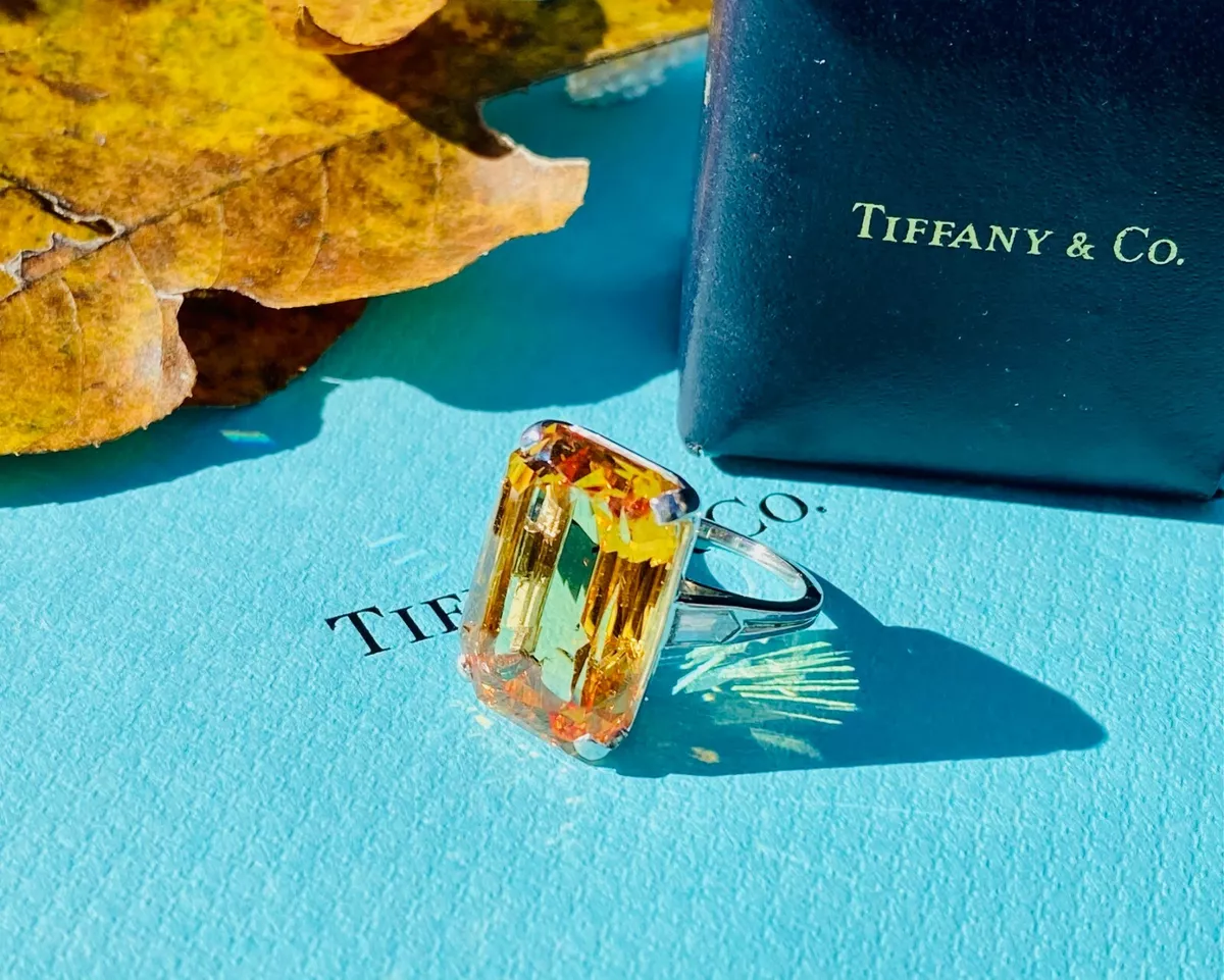 Tiffany topaz best sale ring