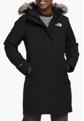 The North Face Arctic Waterproof 600 Fill-Power Down Parka with Faux Fur Trim XS