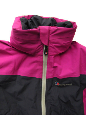 Berghaus Extrem Damen Gore-Tex Pro Shell Jacke 8 Navy & Pink Nylon LJKTC194