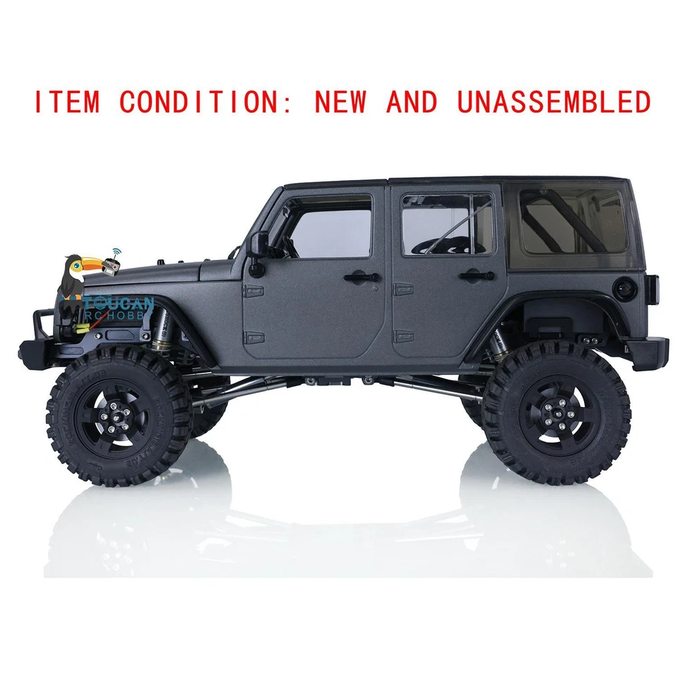 CAPO CUB2 1:18 Metallchassis Krabbler RC Auto KIT 2 Gang-Getriebe Differential - Bild 4 von 4