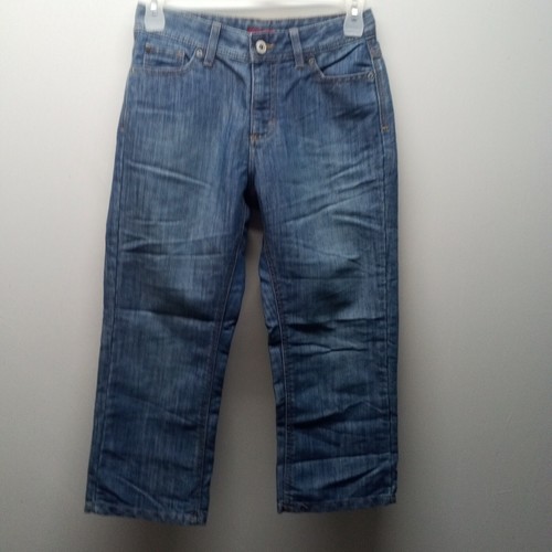 Wrangler Jeans Capris Womens Size 29"x23" Blue Denim - Picture 2 of 4
