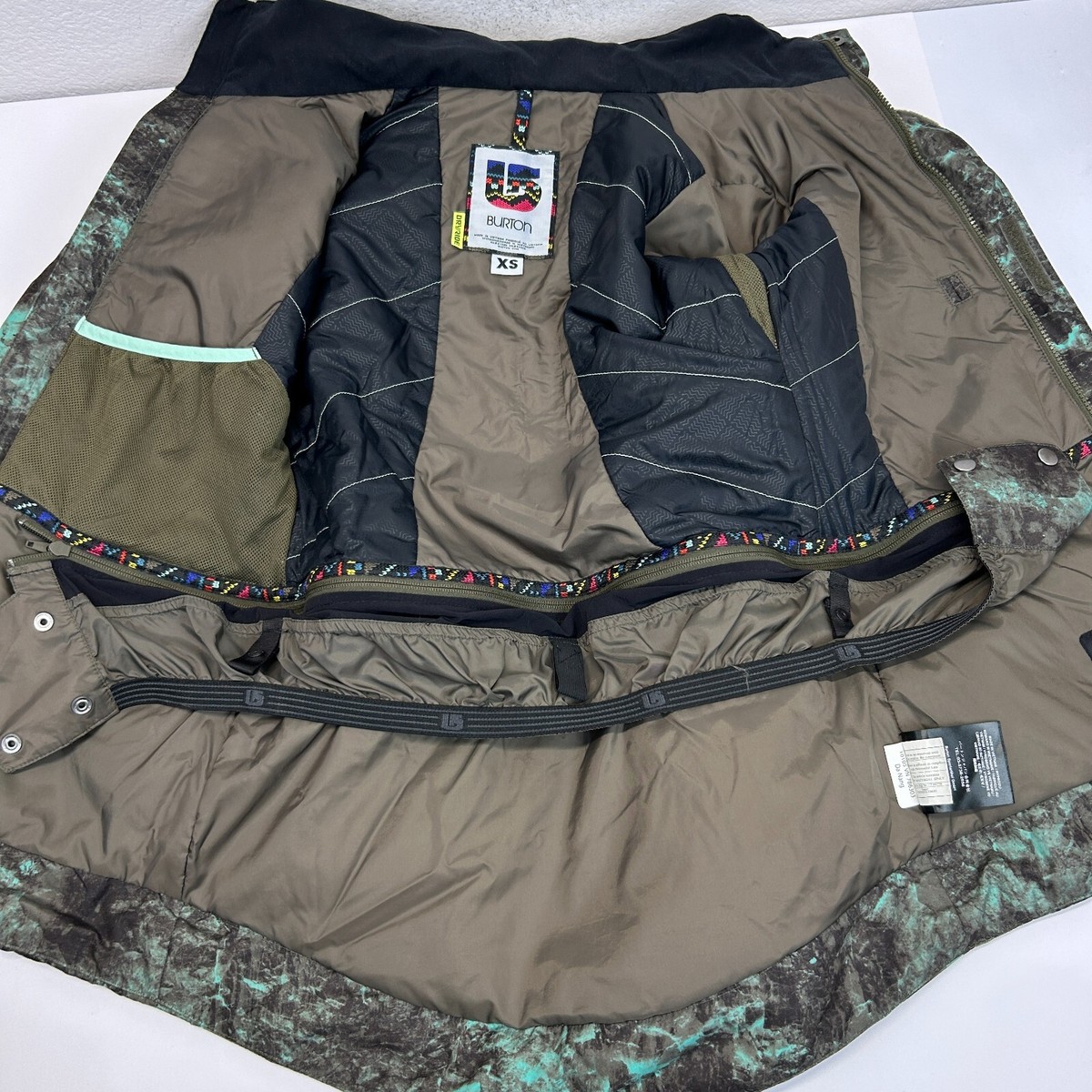 BURTON 上下 Dryride サイズS-XS Burton Jacket Women XS Pink Vest Coat Dryride Snowboarding