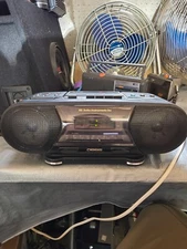 Seiko Instruments CRX-202 Alarm Clock AM/FM Radio Cassette Tape Player/Recorder