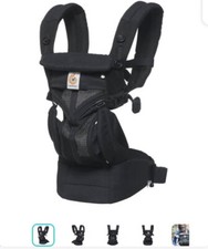 Marsupio Ergobaby Omni 360 Cool Air Mesh Onyx Black