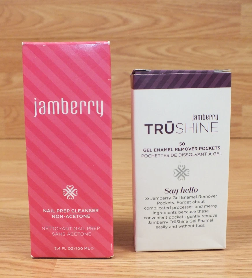Lote de Lámpara de Curado LED Jamberry TruShine + Paquetes Removedores de Esmalte, Capa de Gel y Más Foto 4 de 4