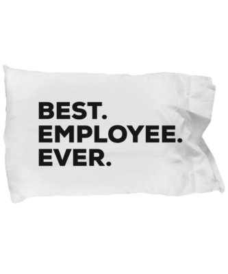 SpreadPassion Employee Pillow Case - Best Employee Ever - Funny Gift - New...