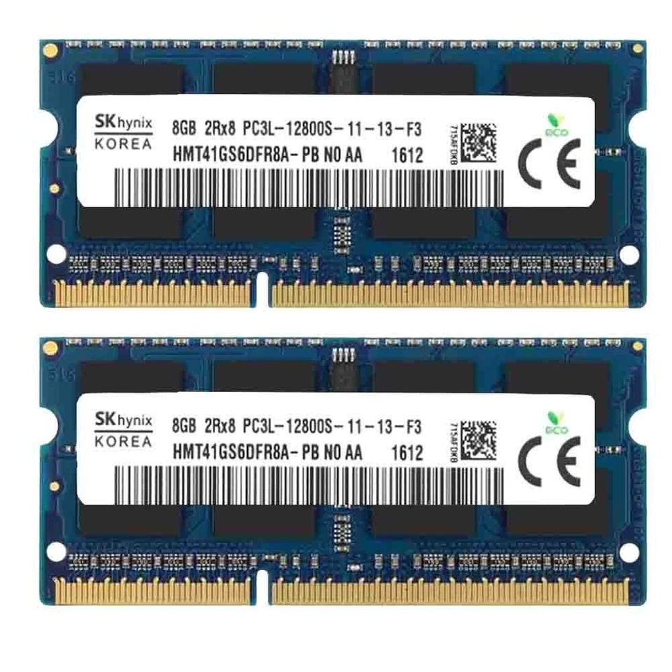 SKHynix 32GB 16GB 8GB 4GB DDR3 DDR3L 1600MHz PC3 PC3L Laptop Memory SDRAM LOT AU - Image 4 of 4