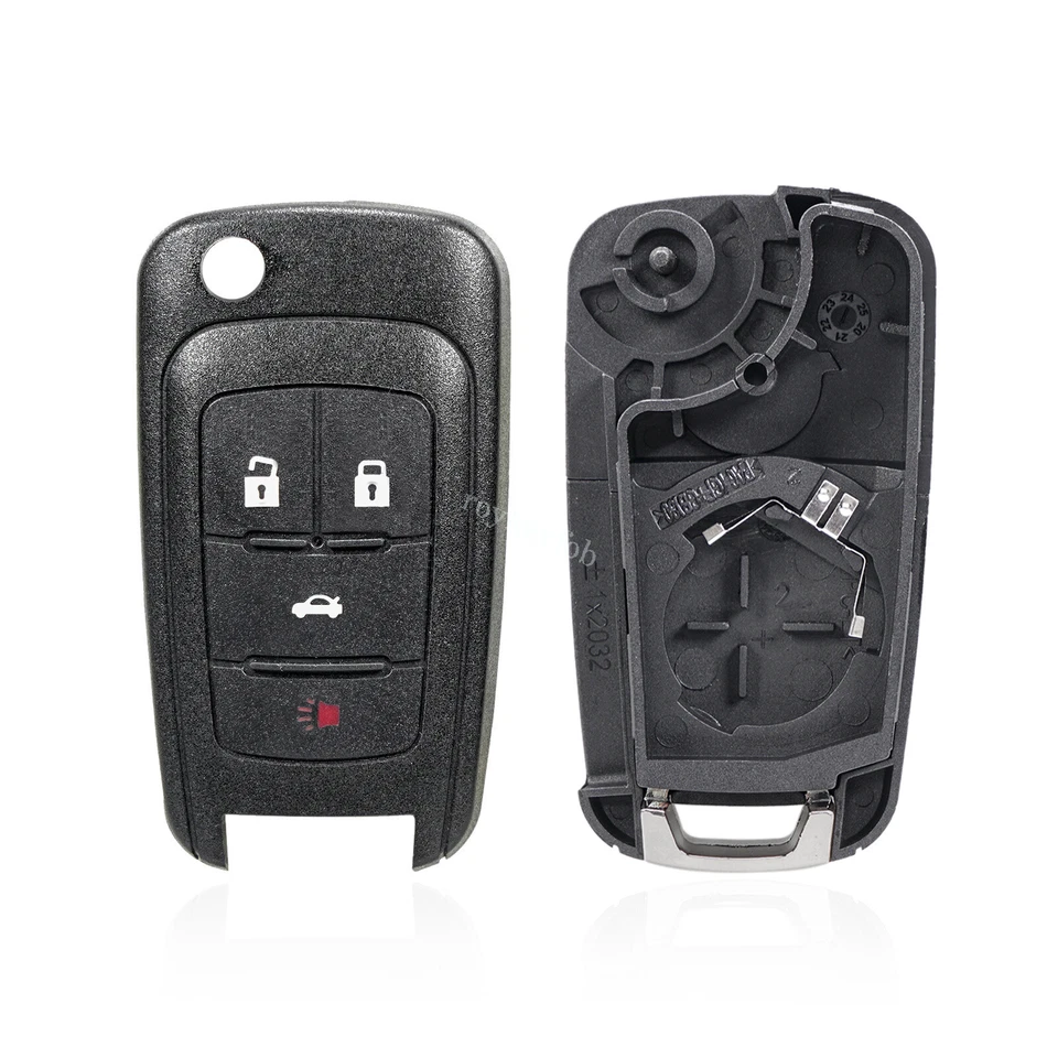 Для 2011 2012 2013 2014 2015 2016 Buick Regal дистанционный брелок оболочка чехол 4 кнопки - Изображение 3 из 4