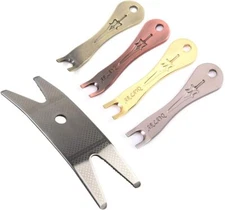 Jiayouy 5Pcs Acoustic Guitar Bridge Pins & Knob Puller Remover Extractor... 