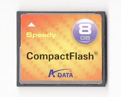 ADATA Speedy 8GB CF Compact Flash Camera Memory Card