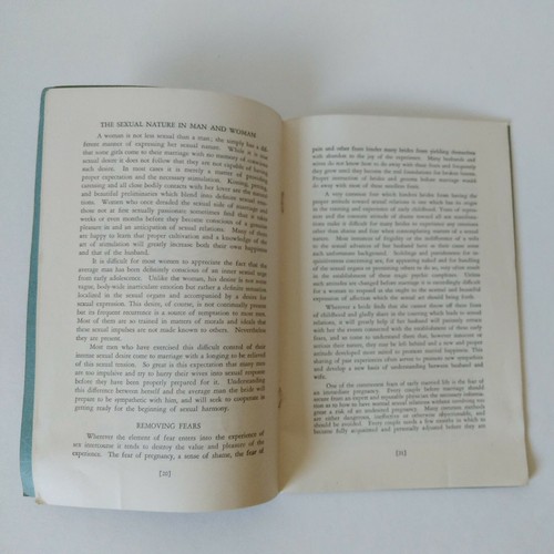 1936 "Marriage And Sexual Harmony" By Oliver M. Butterfield Softcover Booklet GD - Picture 3 of 12