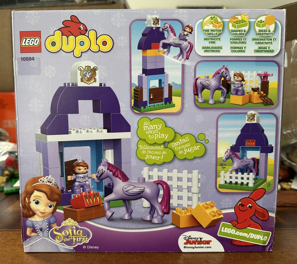 Lego Sofía la Primera - Establo Real de Sofía (10594) DUPLO - ¡Nuevo en Caja Sellada! Foto 2 de 4