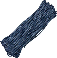 Parachute Cord Parachute Cord Blue Speck (Light, medium and dark blue). 100ft. l