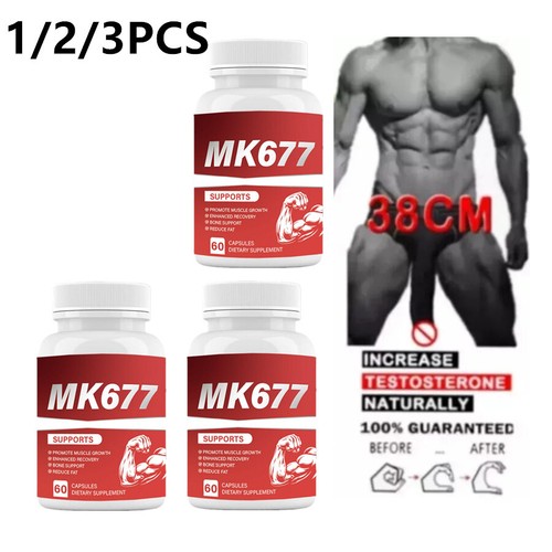 1/2/3X 60 Capsules M K677 Male Enhancement, Energy, Stamina Men's Health - Picture 14 of 17