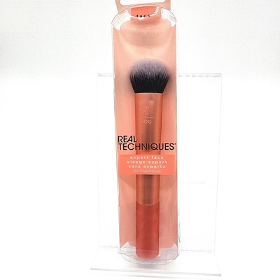 Real Techniques Gesichtspinsel Expert Face Brush Verpackung Grifffarbe schön Sch