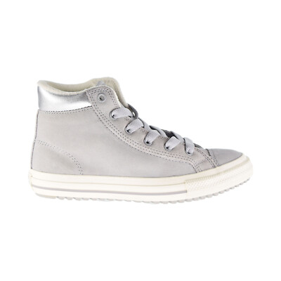 converse silver boots