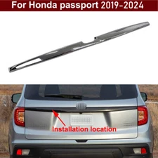 For Honda Passport 2019-2023 2024 2025 Chrome Rear Trunk Lid Molding Cover Trim