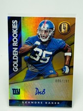 2019 Panini Gold Standard Deandre Baker Golden Rookies Auto #006/199