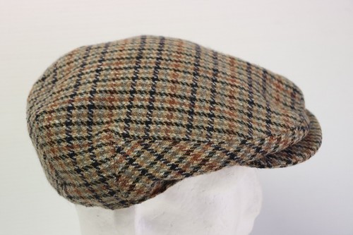 Wilson & Stafford Tweed Flat Cap Hat - Made In England - Picture 3 of 10