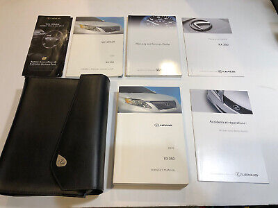 2010 Lexus RX350 RX 350 owners manual & portfolio | eBay