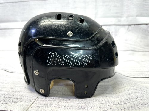 Vintage Used COOPER SK600 Black Ice Hockey Helmet SK 600 Jr