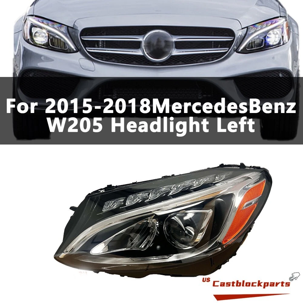 Scheinwerfer Reparatur Set Halterung = Rechts für Mercedes W205 / S205  C-Klasse ab 2013