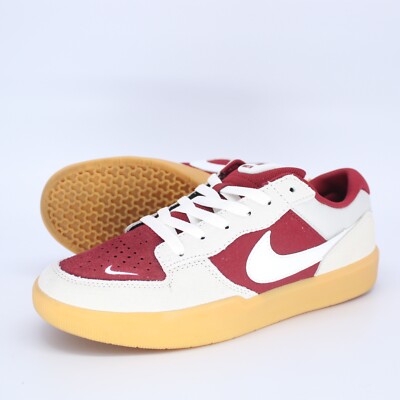 NIKE SB FORCE 58  SHOE US 8,5 EUR 42 TEAM RED WHITE