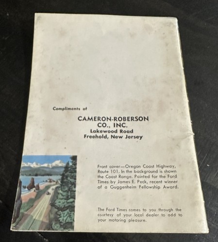 Ford Times June 1947 Magazine, Lakewood NJ - Picture 2 of 2