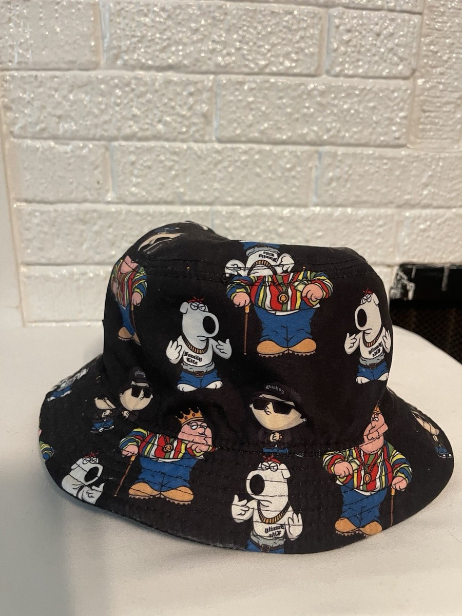Rook x Family Guy Bucket Hat Cap Reversible Stewie Peter Brian Hip