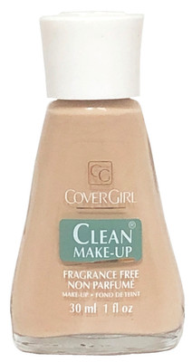 CoverGirl Clean Liquid Makeup Fragrance Free NATURAL BEIGE Original Formula