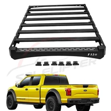 Roof Rack Basket Platform Fits 2015-2023 FORD F-150 F150 Crew Window Frames